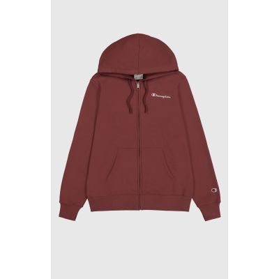 Hooded Full Zip Sweatshirt in braun 