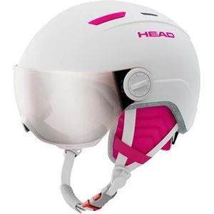 Kinder Helm MAJA Visor white in grau