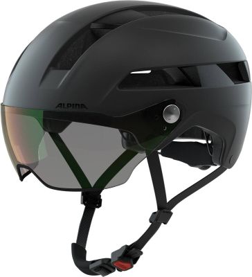 ALPINA Herren Helm SOHO VISOR V in schwarz