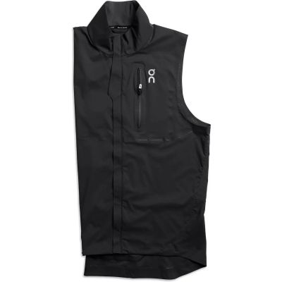 Langarm-Shirt Weather Vest in schwarz