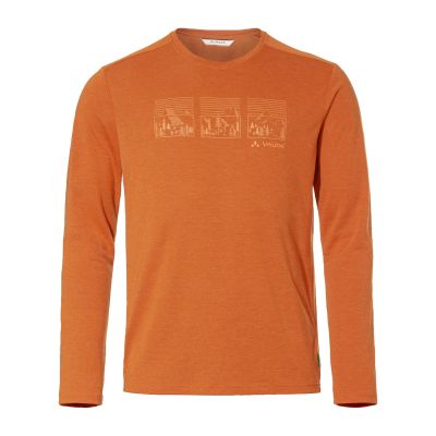 Men`s Rosemoor LS T-Shirt III in braun