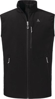 SCHÖFFEL Herren Schlupfjacke Softshell Vest Tonion M in schwarz