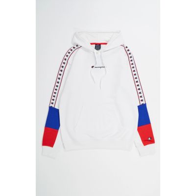 Tape Hooded Sweatshirt? in ww001 wht/rox/bvu/rox