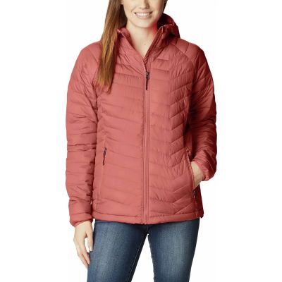 COLUMBIA Damen Jacke Powder Lite Hooded Jacket in rot