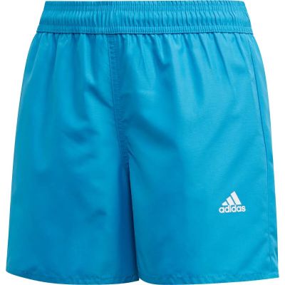 adidas Kinder Classic Badge of Sport Badeshorts in blau