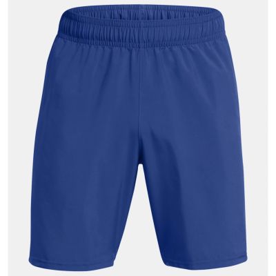 UA Tech Woven Wordmark Short in blau