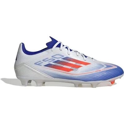 Herren Fussball-Rasenschuhe F50 League FG/MG in silber