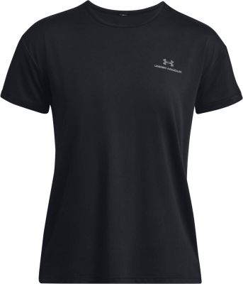 UNDER ARMOUR Damen Shirt UA RUSH ENERGY SS 2.0 in schwarz