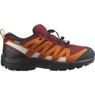 SHOES XA PRO V8 CSWP J Red/Black/Opeppe in grau