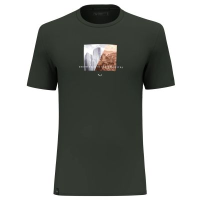 PURE DESIGN DRY T-SHIRT M in 5280 dark olive