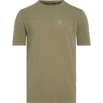 He.-T-Shirt Tayeb SS M in 909 melange/green