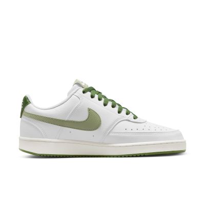 He.-Freizeit-Schuh NIKE COURT VISION LO<br>- in 100 white/oil green-treeline-s