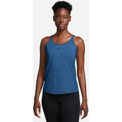 Damen Shirt W NK ONE CLASSIC DF STRPY TANK in weiß