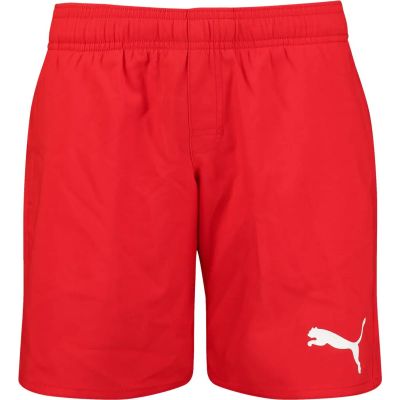 PUMA Kinder Shorts SWIM BOYS MEDIUM LENGTH SHORTS in rot