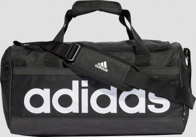 Adidas linear core duffel bag small hotsell