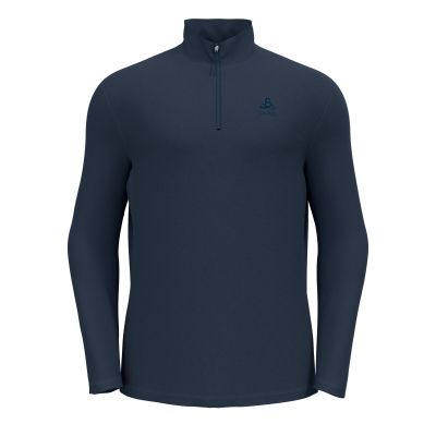 Mid layer 1/2 zip BERRA in blau