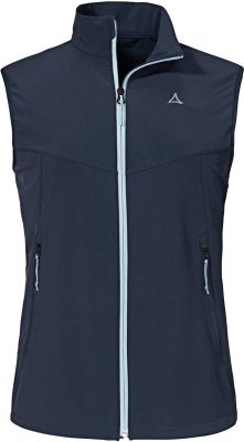 SCHÖFFEL Damen Schlupfjacke Softshell Vest Martinau L in blau