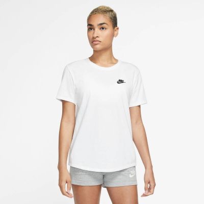 NIKE Damen Shirt W NSW TEE CLUB in weiß