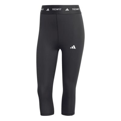 adidas TECHFIT Capri Leggings in schwarz