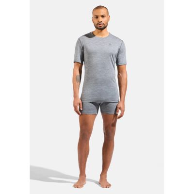 Natural Merino 160 Base-Layer-Shirt in grau