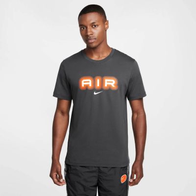 Nike M Nsw Sw Air Graphic Tee - anthracite/safety orange in 061 anthracite/safety orange