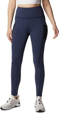 COLUMBIA Damen Tight Windgates High-Rise Legging in blau