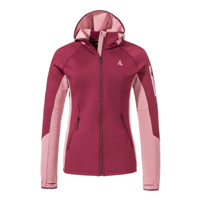 Fleece Hoody Lodron L in pink