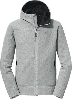 SCHÖFFEL Herren Unterjacke Fleece Hoody Lakefield M in grau