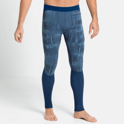 ODLO Herren Unterhose BL Bottom long BLACKCOMB in blau