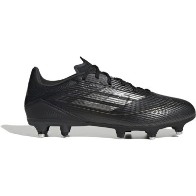 Herren Fussball-Rasenschuhe F50 League SG in schwarz