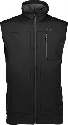 Herren Softshellweste in schwarz