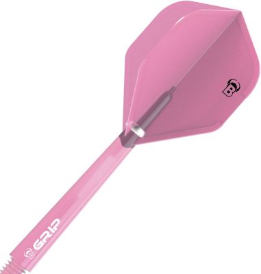 BULL'S Dartpfeil DragonFlights | Rosa in pink