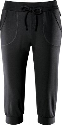 schneider sportswear Damen Fitness 3/4 Hose VENTURAW in schwarz