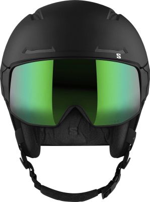 SALOMON Herren Helm HELMET DRIVER PRO SIGMA black/Univ EM in schwarz