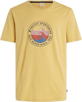 PROTEST Herren Polo PRTSHARM t-shirt in gelb