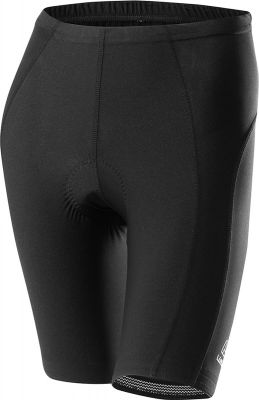 LÖFFLER Damen Radkurztight Da Bike Hose Basic Gel 12081 in schwarz