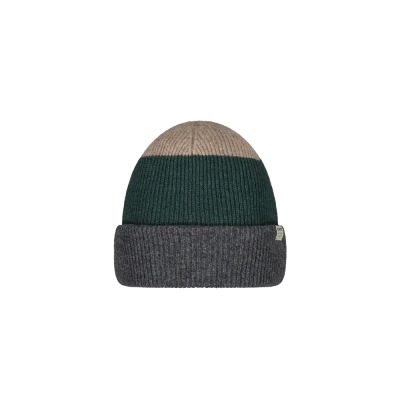 Walnur Beanie in grau