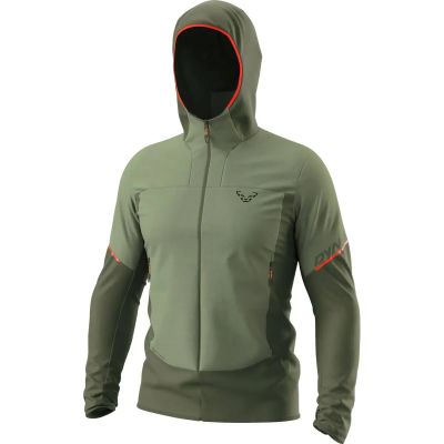 DYNAFIT Herren Jacke TRAVERSE ALPHA HOODED JKT M in grün