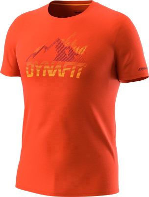 DYNAFIT Herren Shirt TRANSALPER GRAPHIC S/S TEE M in orange