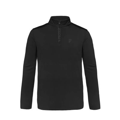 REWILL 1/4 zip top in 290 true black