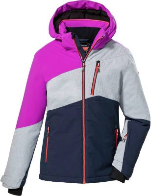 Kinder Funktionsjacke KSW 166 GRLS SKI JCKT in lila