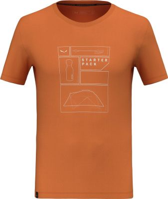 SALEWA Herren Shirt EAGLE PACK DRY T-SHIRT M in orange