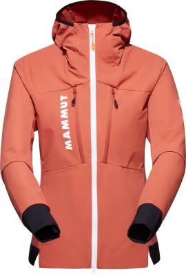 MAMMUT Damen Funktionsjacke Aenergy SO Hybrid Hooded Jacket Women in rot