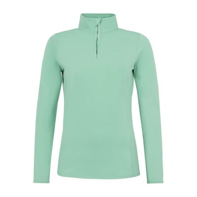 REFABRIZ 1/4 zip top in 478 green baygreen