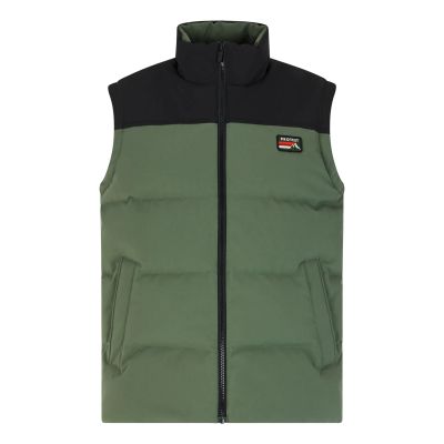 PRTNETWORK outdoor bodywarmer in 855 thyme