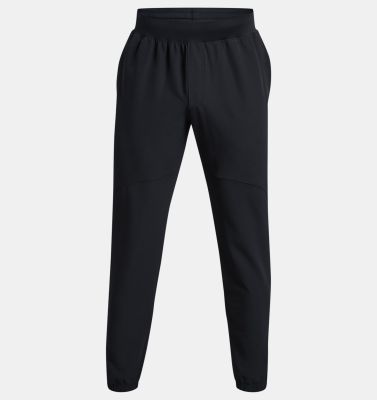 UA STRETCH WOVEN CW JOGGER in schwarz