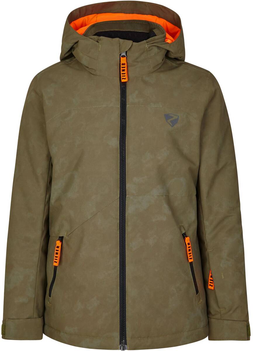 ZIENER Kinder Jacke ANDERL (jacket tie jun Artikelnummer: Anoraks ski) dye - 345 227901 seaweed - Jacken - 