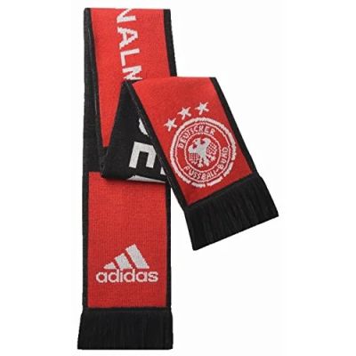 ADIDAS DFB A SCARF in 000 black/vicred/mtsilv