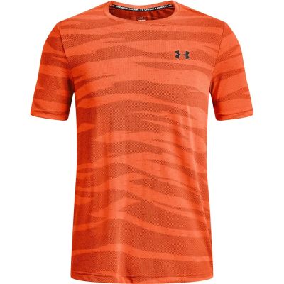 UNDER ARMOUR Herren Shirt UA SEAMLESS NOVELTY SS in braun