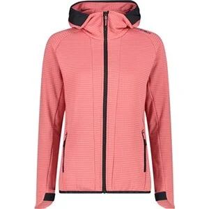 Damen Kapuzensweat WOMAN JACKET FIX HOOD in pink